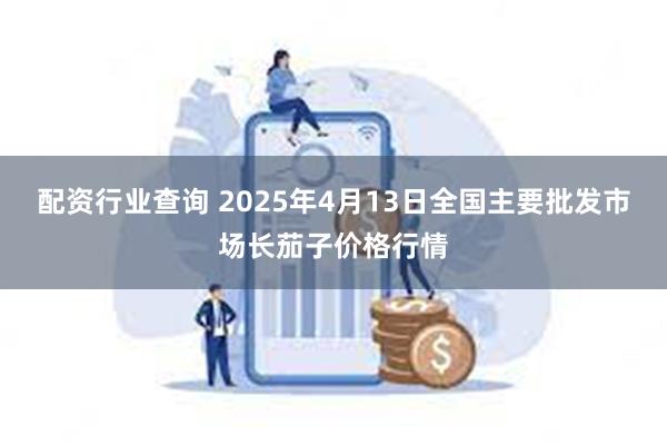 配资行业查询 2025年4月13日全国主要批发市场长茄子价格行情