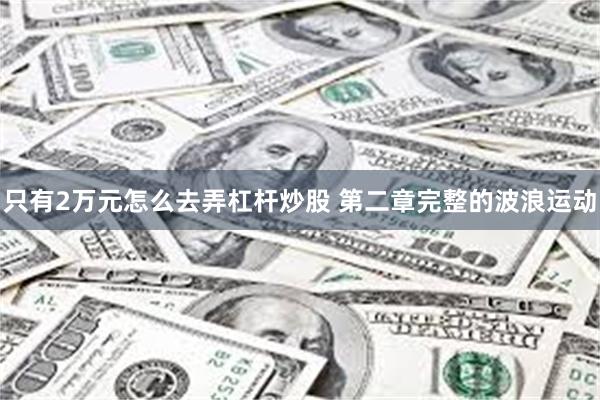 只有2万元怎么去弄杠杆炒股 第二章完整的波浪运动