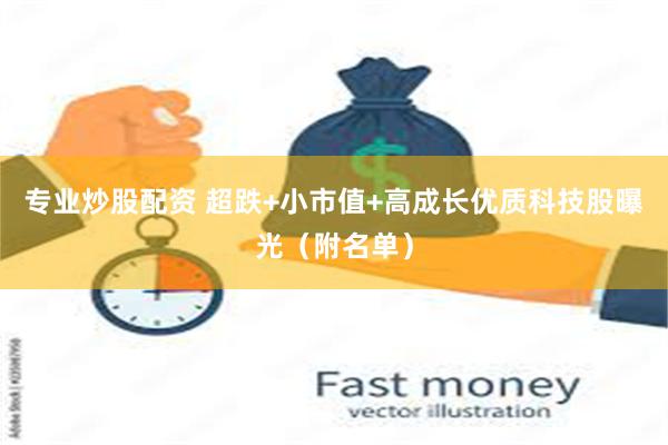 专业炒股配资 超跌+小市值+高成长优质科技股曝光（附名单）