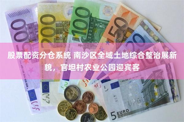 股票配资分仓系统 南沙区全域土地综合整治展新貌，官坦村农业公园迎宾客